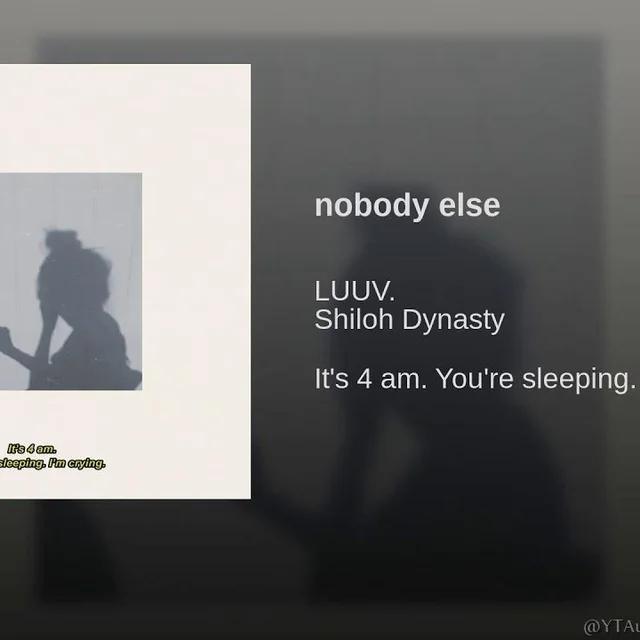 nobody else